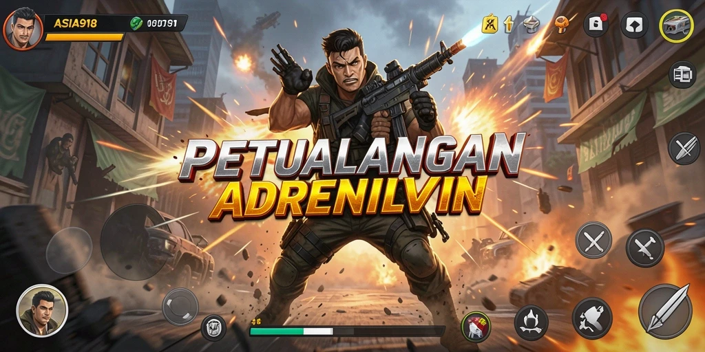 Tampilan seru pertarungan di game ASIA918 dengan grafis memukau.