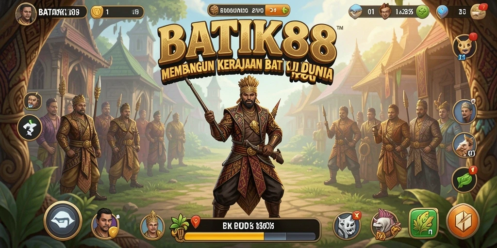 Tampilan gameplay menarik di BATIK88 dengan elemen Tycoon.