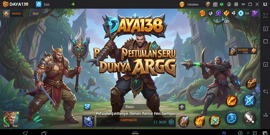 Tangkapan layar menunjukkan aksi seru dalam gameplay ARPG