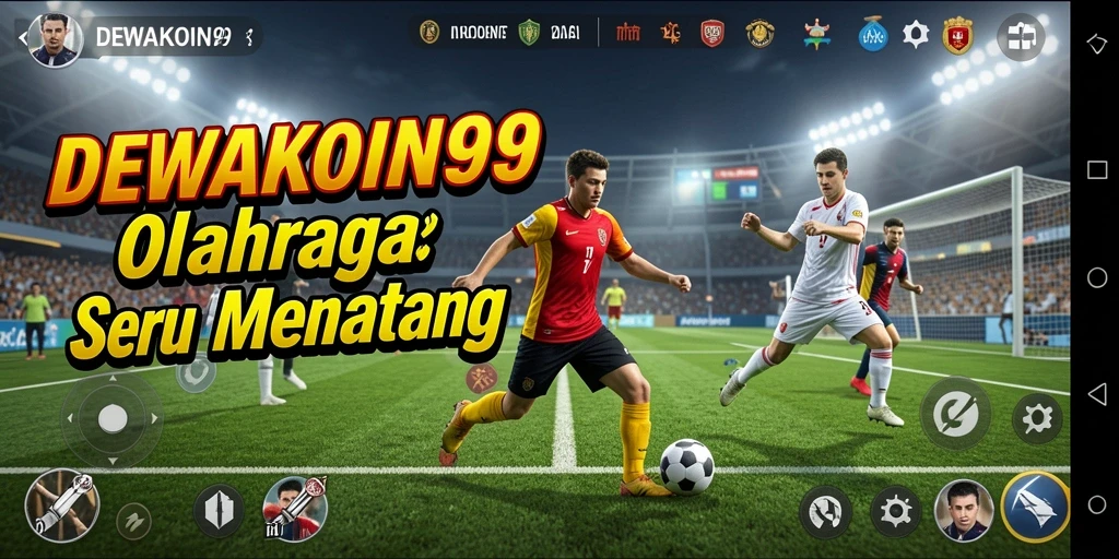 Tampilan gameplay yang menegangkan dan interaktif dalam DEWAKOIN99.