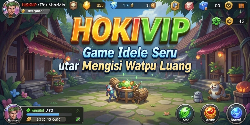 Tampilan gameplay HOKIVIP yang menarik dan penuh warna.