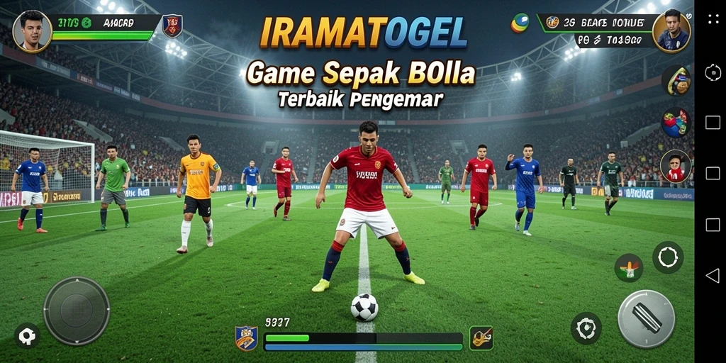 Tampilan intuitif dan grafik memukau dari gameplay IRAMATOGEL.