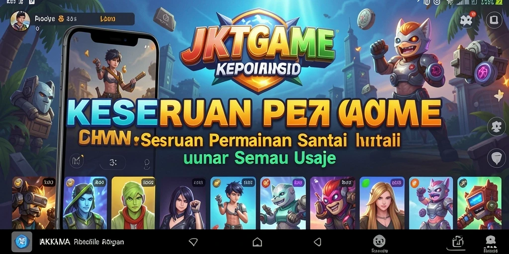 Tampilan gameplay seru dan interaktif dari JKTGAME.