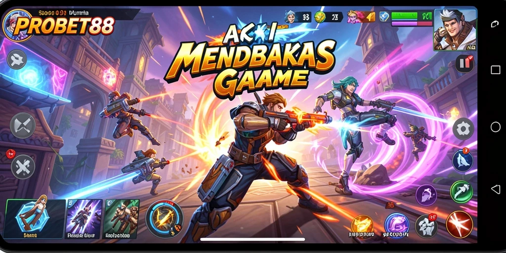Menampilkan gameplay seru dengan aksi cepat dan tantangan mendebarkan.