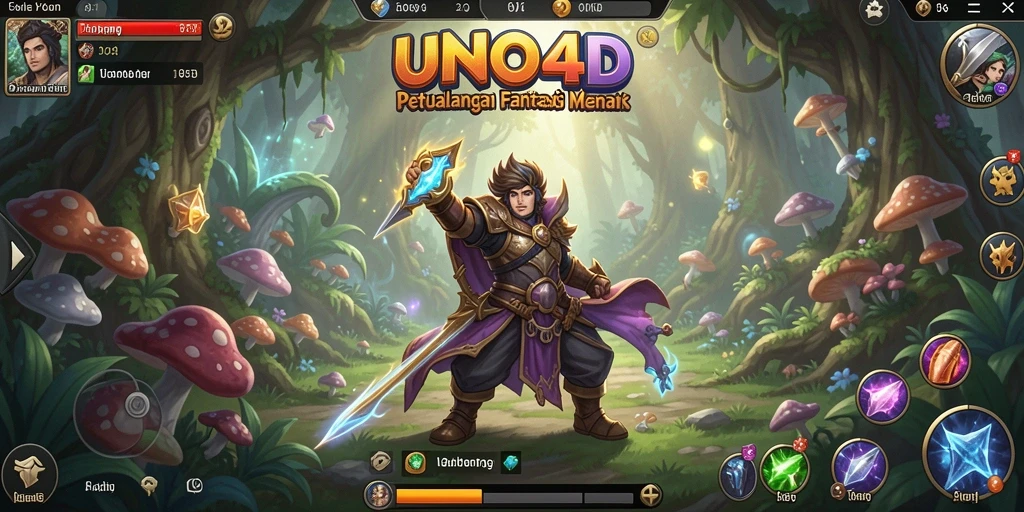 Screenshot gameplay yang menunjukkan pertarungan mendebarkan dalam <strong>UNO4D</strong>.